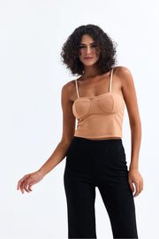 Wholesale Padded Bustier with Lining