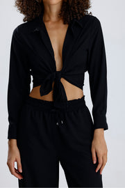 Wholesale Elastic Waist Pocket Detail Wide Leg Dubai Trousers