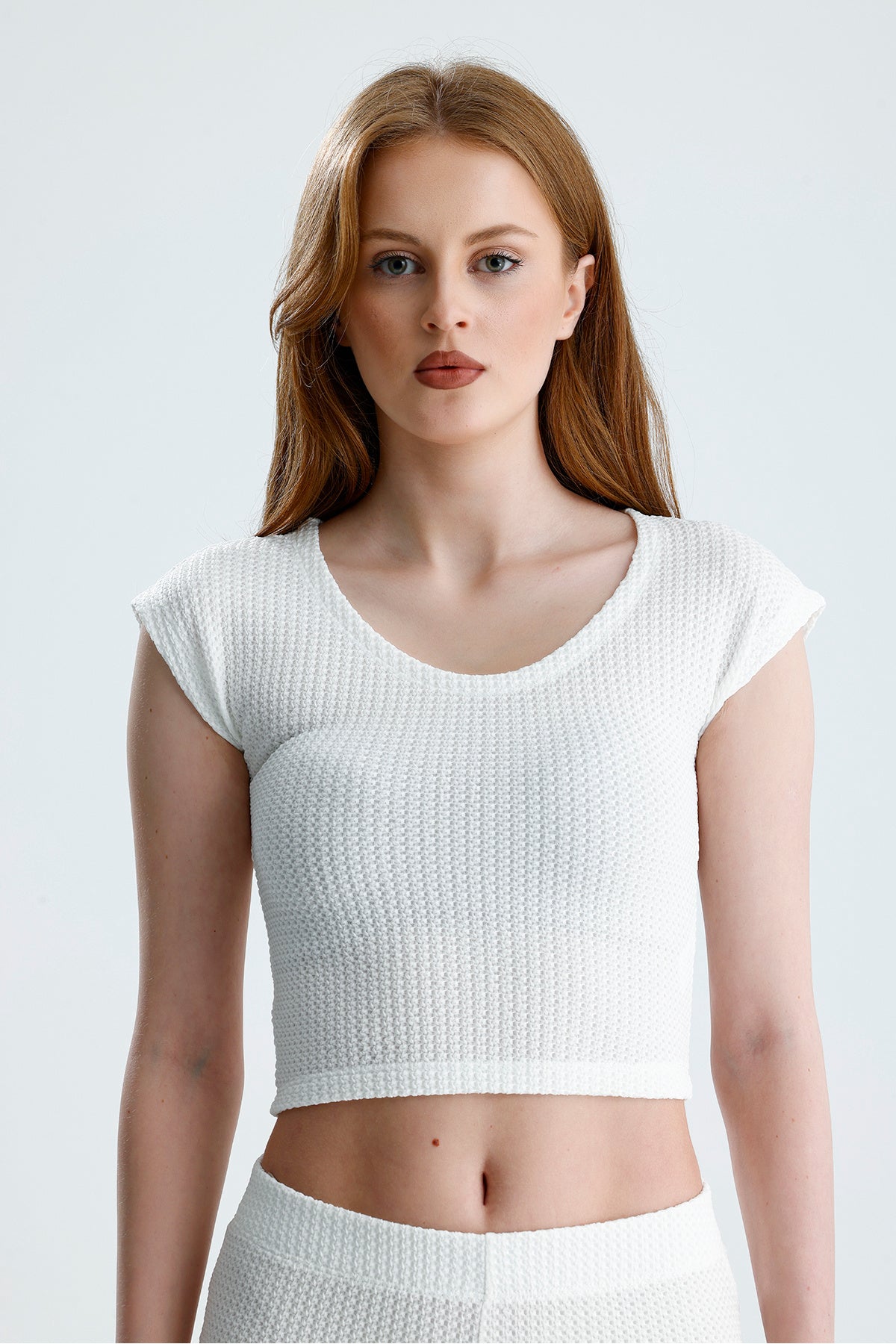 Toptan Bürümcük Kumaş Crop Bustiyer