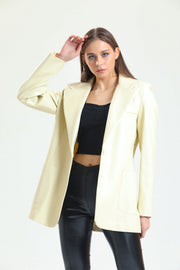 Wholesale Women's Faux Leather Jacket