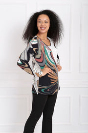 Wholesale Bader Bow Detailed Short-Sleeved Stone-Embellished Shirt
