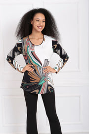 Wholesale Bader Bow Detailed Short-Sleeved Stone-Embellished Shirt