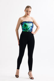 Toptan Full lycra push up  tayt Toparlayıcı Çelikli Tayt