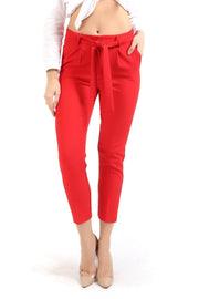 Toptan Beli Kusaklı Kumas Pantolon