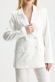 Wholesale Double-Breasted Sequin Women's Blazer Jacket