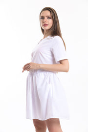 Toptan Cep Detaylı Mini Elbise