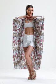 Toptan Şifon Plaj Kimono