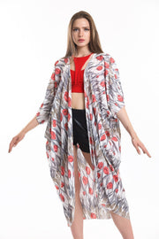 Toptan Şifon Plaj Kimono