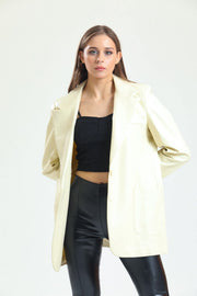Wholesale Women's Faux Leather Jacket
