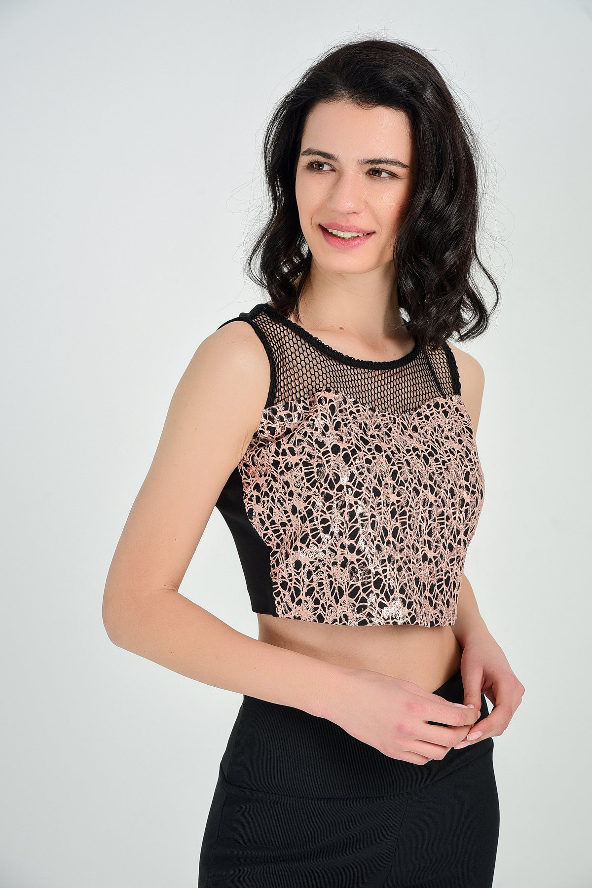 Toptan Kadın Pudra Bluz Blz31450