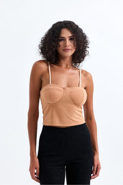 Wholesale Padded Bustier with Lining